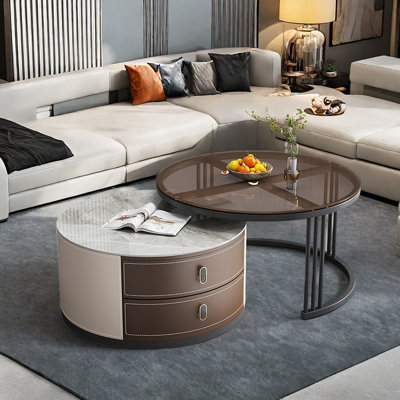 Ensemble de tables basses Modern