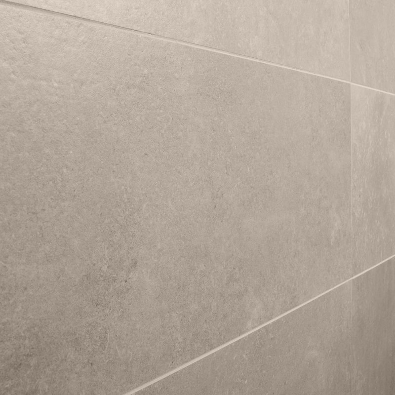 Stoneside 12x36 Matte Ceramic Tile, Cream Beige