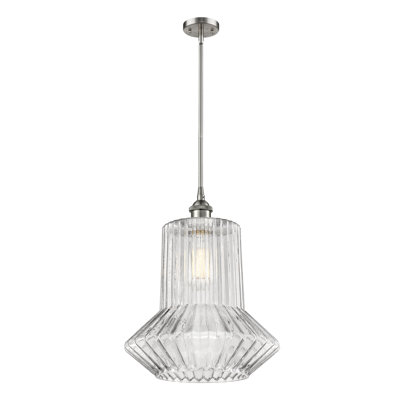 Luminaire suspendu géométrique à 1 lumière Perri