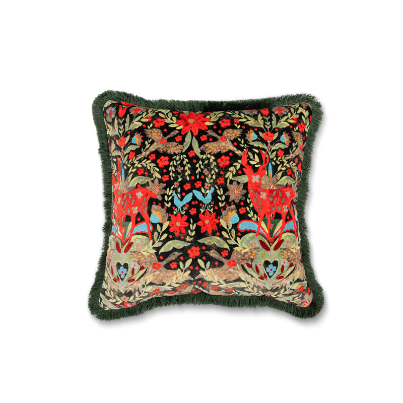 TYROL Linen Square Pillow Cover & Insert