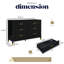 120.1cm W 6 - Drawer Chest of Drawers-696438016