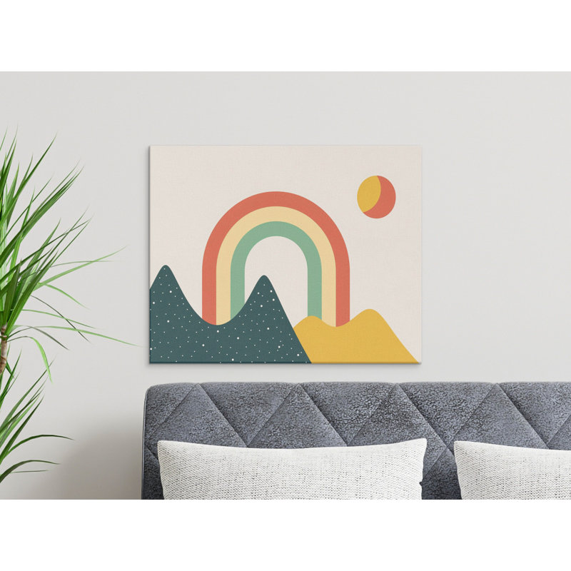 1 Piece Wrapped Canvas Wall Art Set, 27.94 cm H x 35.56 cm W