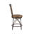 Sasun Swivel Upholstered Counter Stool with Metal Frame-43807943