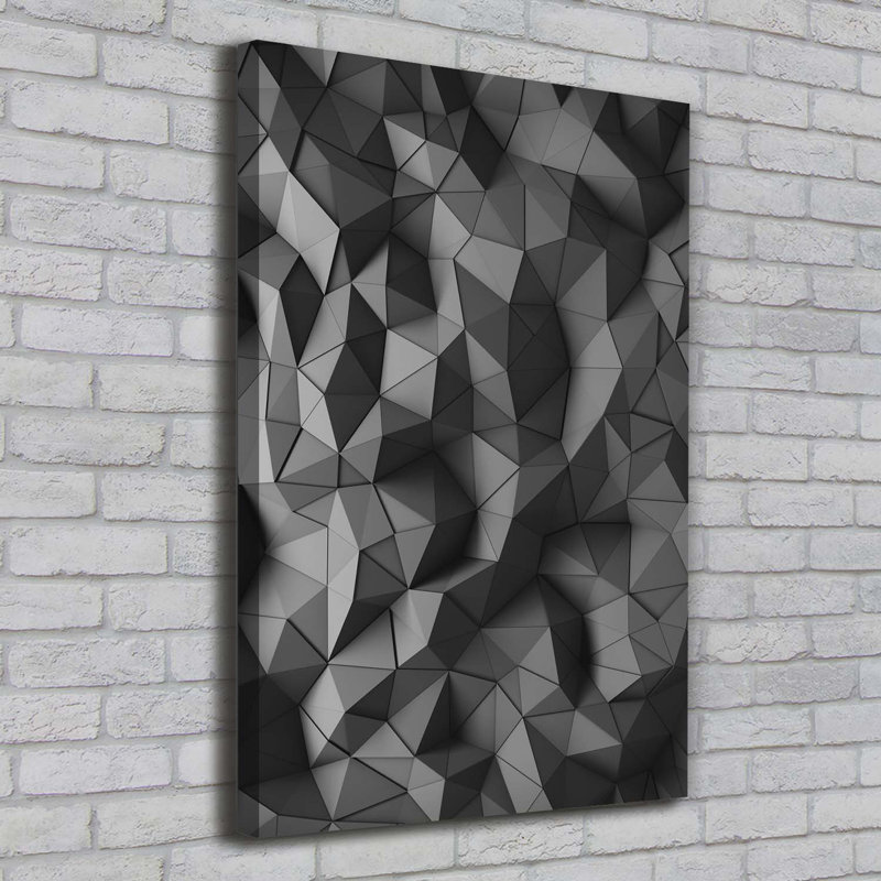 Abstract 3D Background - Wrapped Canvas Print