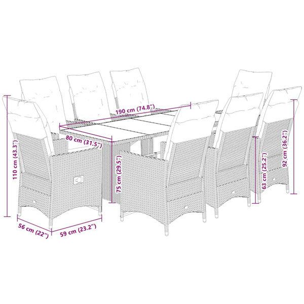 Dimensions du produit