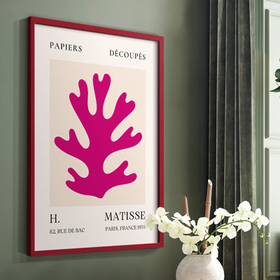 Matisse CLXI, reproduction encadrée - bois massif