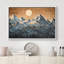 Impression sur toile de décor de chambre à coucher encadrée Western Brown-108345236-108345239