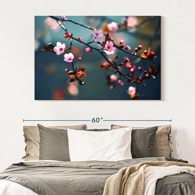 Harnek Flowering Japanese Sakura Tree, 34" H x 51" W