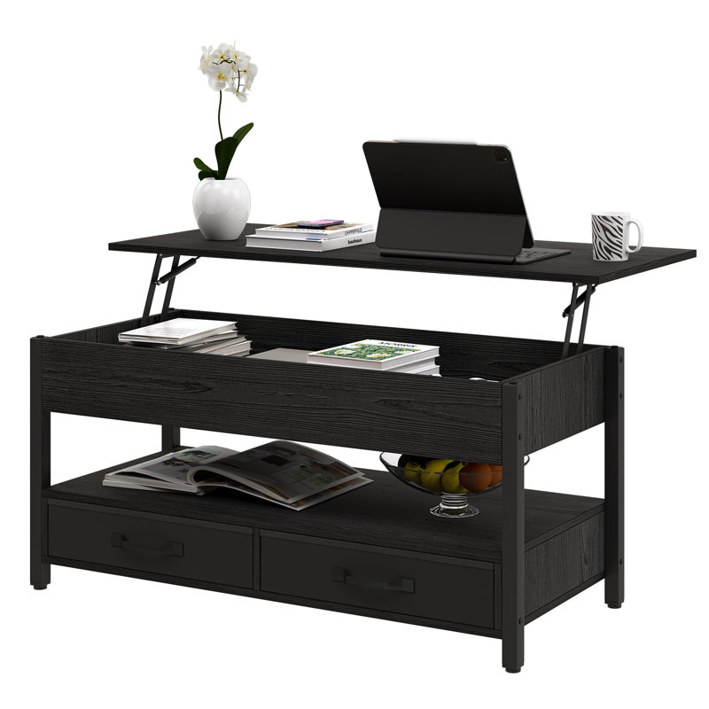 Table basse Calliann, Noir