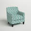 Fauteuil en polyester de 30 po de largeur Galsworthy-666155856