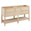 60" Robertson Double Bathroom Vanity - Cabinet Only in , Unfinished