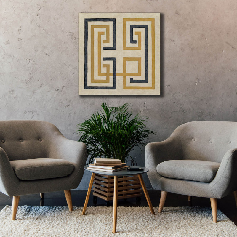  «Diversion 5» par Chariklia Zarris, art mural sur toile, 37 po x 37 po