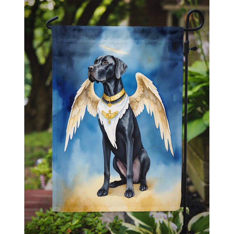 Grand danois, mon ange, drapeau de jardin