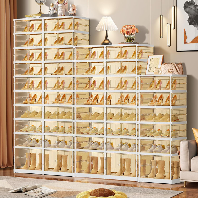 Armoire de rangement pour chaussures 6 paires, White