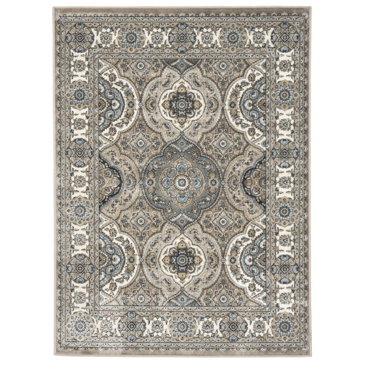 Carolus Viscose Pile Oriental Rug