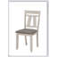 Ensemble de table de salle à manger extensible de style chalet 5 pièces avec finition gris craie à deux tons, feuilles de réfectoire auto-rangeables pour des sièges polyvalents