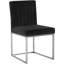 Chaise d'appoint rembourrée en velours Amberdawn-1602561295-1602561301