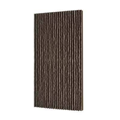 Panneaux muraux 3D en fausse pierre, paquet de 12 tuiles de lambris en polyuréthane pour la décoration intérieure, revêtement mural texturé noir de carbone