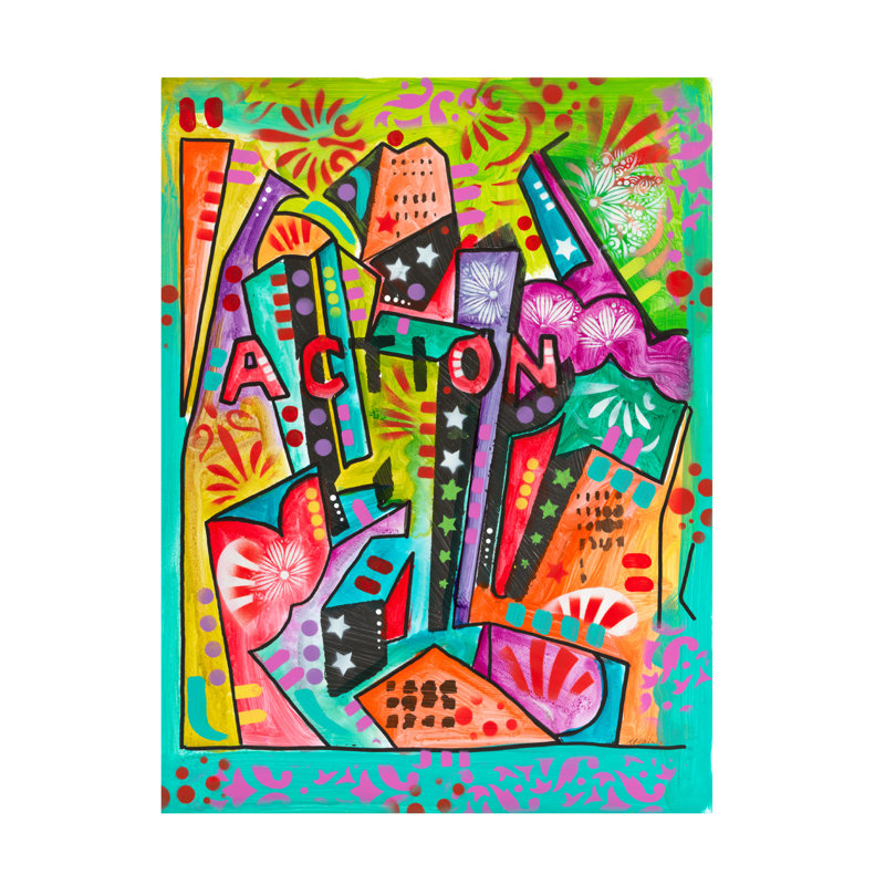 Art sur toile Dean Dean, H 14 po x l 19 po