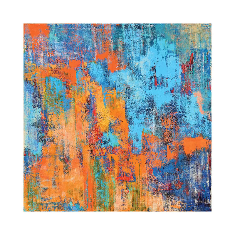 Abstract #17 by Olena Bogatska - Wrapped Canvas Gallery-Wrapped Canvas Giclée, 30.48 cm H x 30.48 cm W