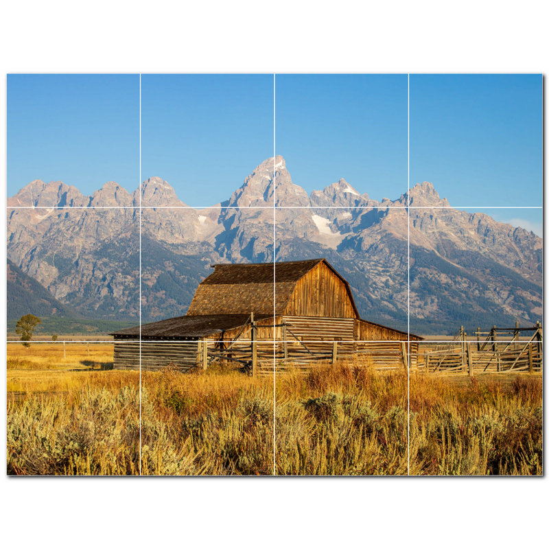Montagnes Photo 8 x 8