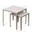 Set Of 2 Iron Nesting Tables With Porcelain Tops