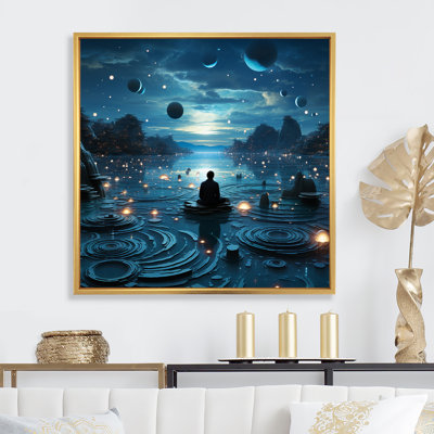 " Blue Inner Universe Meditation "