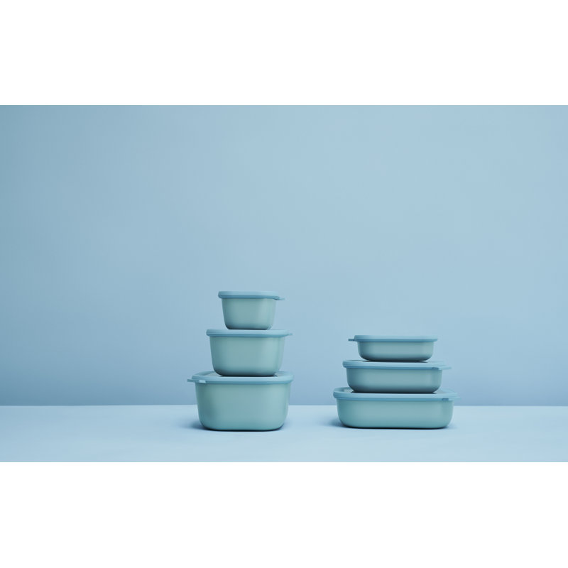 Ensemble de 3 contenants alimentaires, Vert