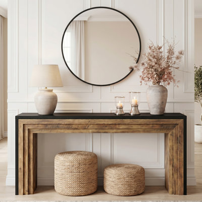 Console de 70,9 pouces de long pour le vestibule