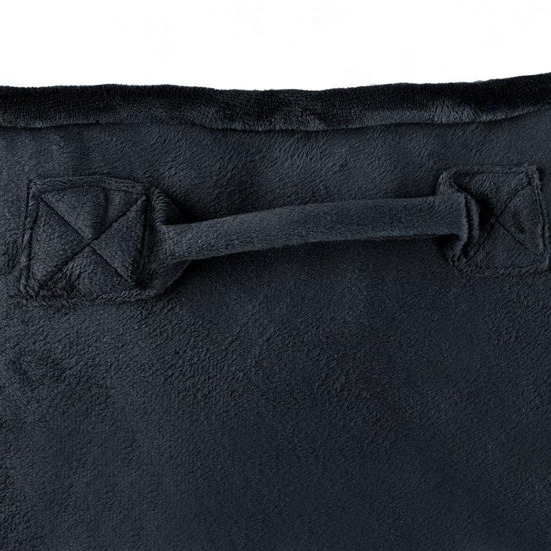 Housse et insert de coussin de lit Supersoft, Bleu marine