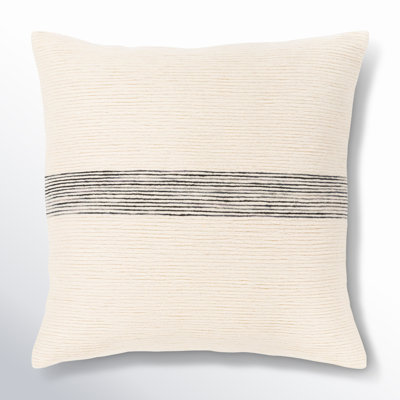 Cason Striped Cotton Throw Pillow
