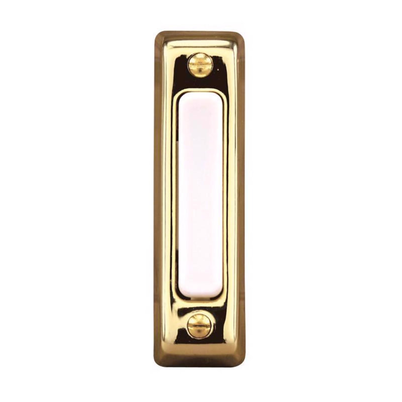 Gold Push Button Doorbell