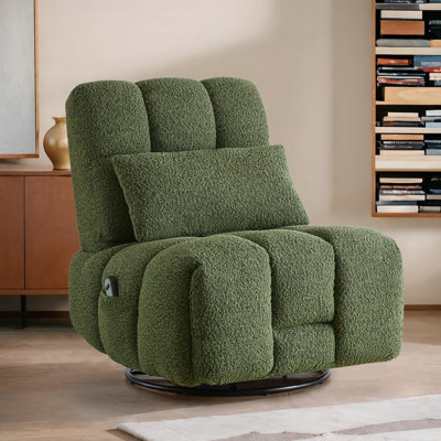 Travious 34.3'' W Swivel Power Recliner