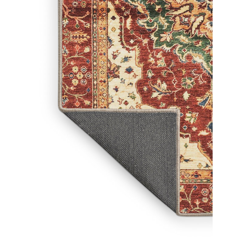 Tapis multicolore abstrait Adalida, Rectangle 5 pi x 7 pi