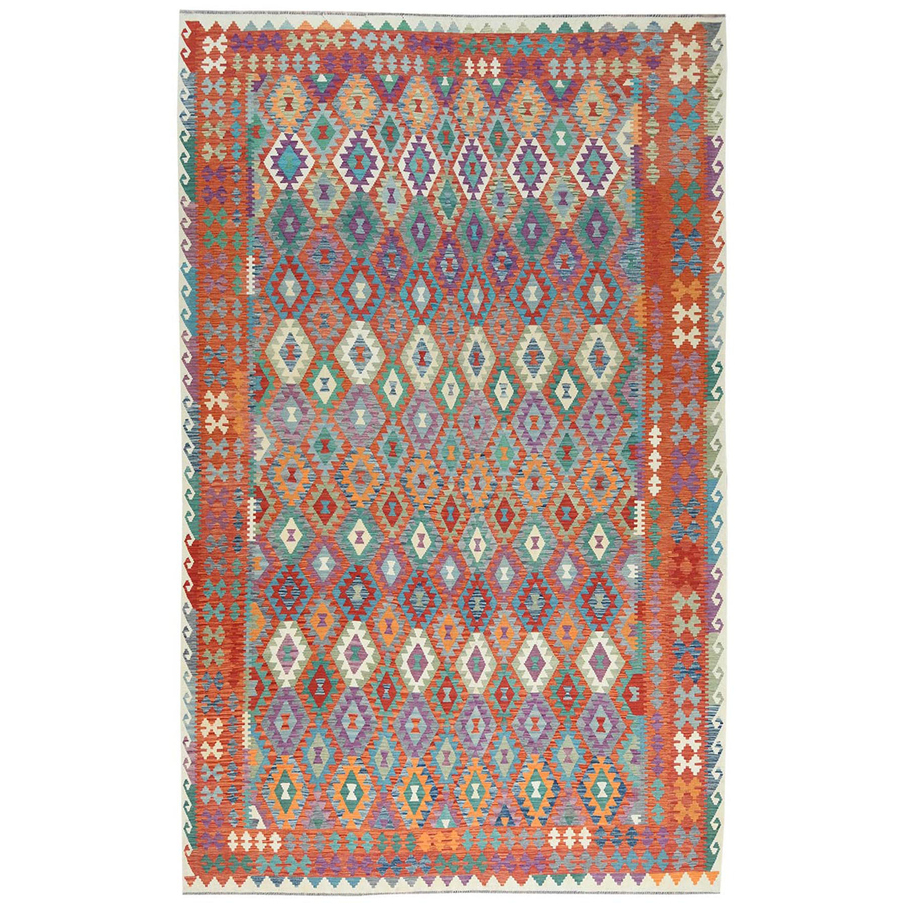 Slav Rug Isabelline Slaveyko One-of-a-Kind Rectangle 10'1