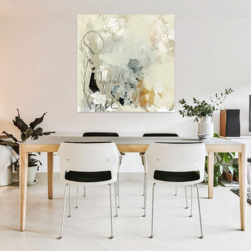 Art contemporain contemporain abstrait, H 36 po x l 36 po