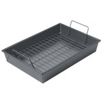 Chicago Metallic Professional 13-Inch Non-Stick Roast Pan With Rack