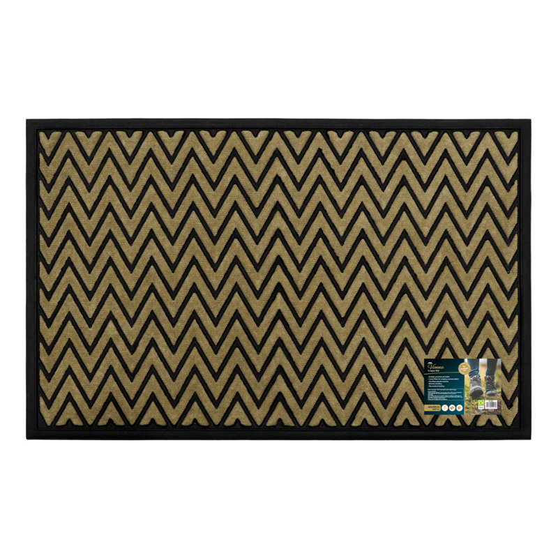 Vienna Non-Slip Chevron Indoor Doormat