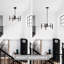 Lustre style campagne moderne 10 lumières noir-1885704579
