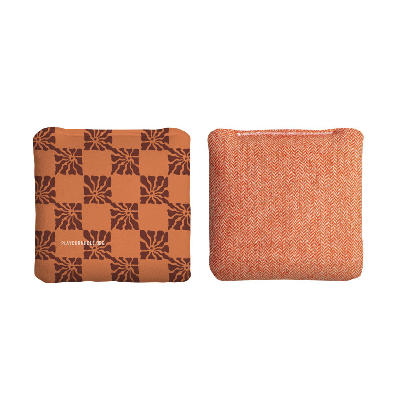 Sacs à carreaux souples à motif de cornhole Boho Beach Synergy