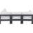 Quintarius 90'' Wide Aluminum Patio Sectional with Cushions-61209646-61189548