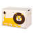 3 Sprouts Collapsible Toy Chest Storage Bin for Kid's Playroom, Lion