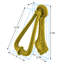 Ornamental Design Front Door Knocker Brass Finish Gate Knocker