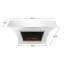 Foyer électrique mince 47 "Crawford par Real Flame-12228790