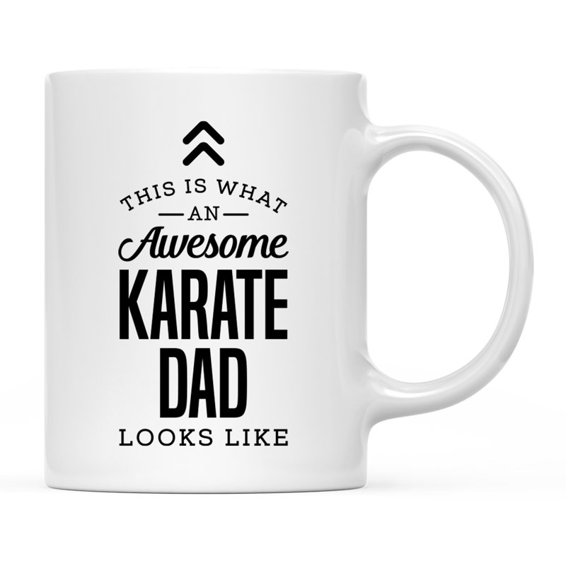 C’est ce qu’on appelle une tasse à café génial de karaté