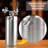 NutriChef 0.176573 Cubic Feet Outdoor Single Tap Mini Keg Countertop Kegerator