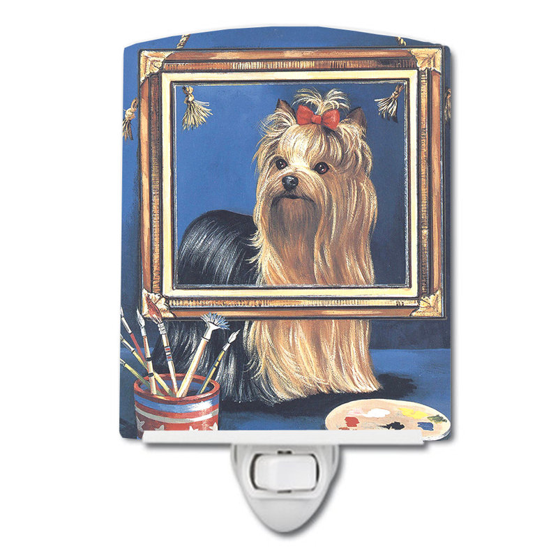 Veilleuse Westie, Yorkshire terrier « Pretty As A Picture »