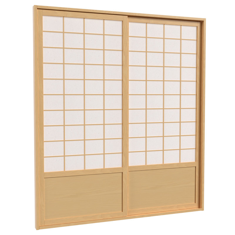 Portes coulissantes Shoji - Zen, Naturel