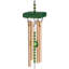 Carillon cristal - vert