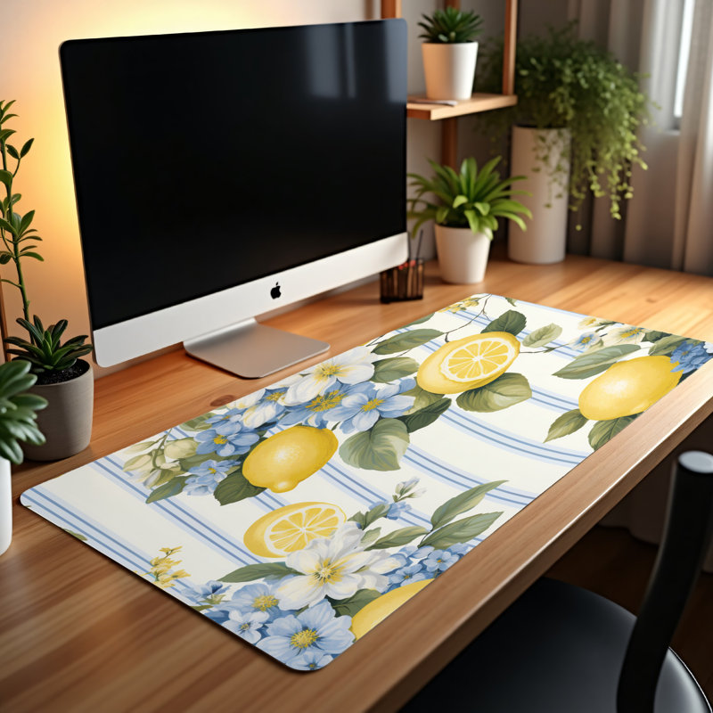 Polyester Desk Pad, 31.5x15.5